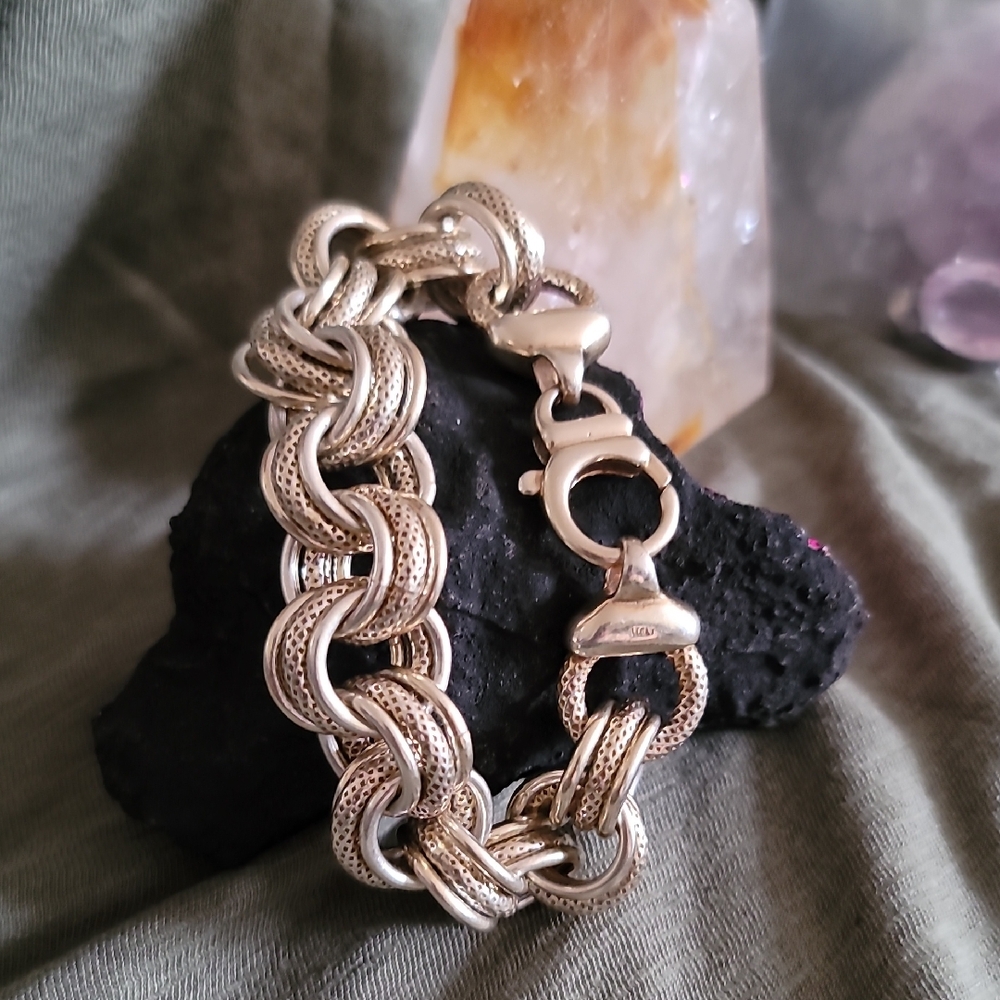 Elegant Vermeil 925 Chain Bracelet